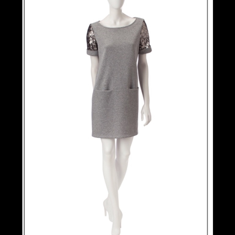 🌸 Nic Nation Sequin Sweatshirt Dress🌸